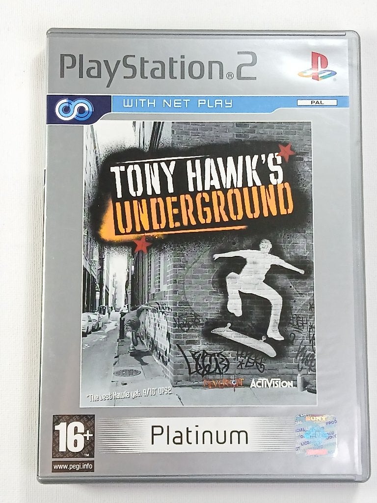 Tony Hawk's Underground - PlayStation 2 - PAL - Compleet, Spelcomputers en Games, Sony Interactive Entertainment Network Europe Limited