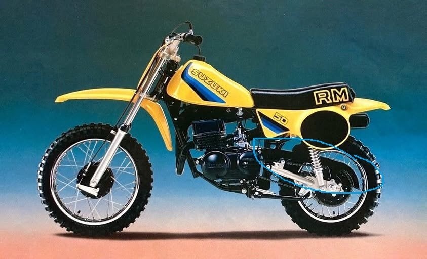 GEZOCHT kettingbeschermer Suzuki rm 50 plastic, Ophalen of Verzenden, Yamaha