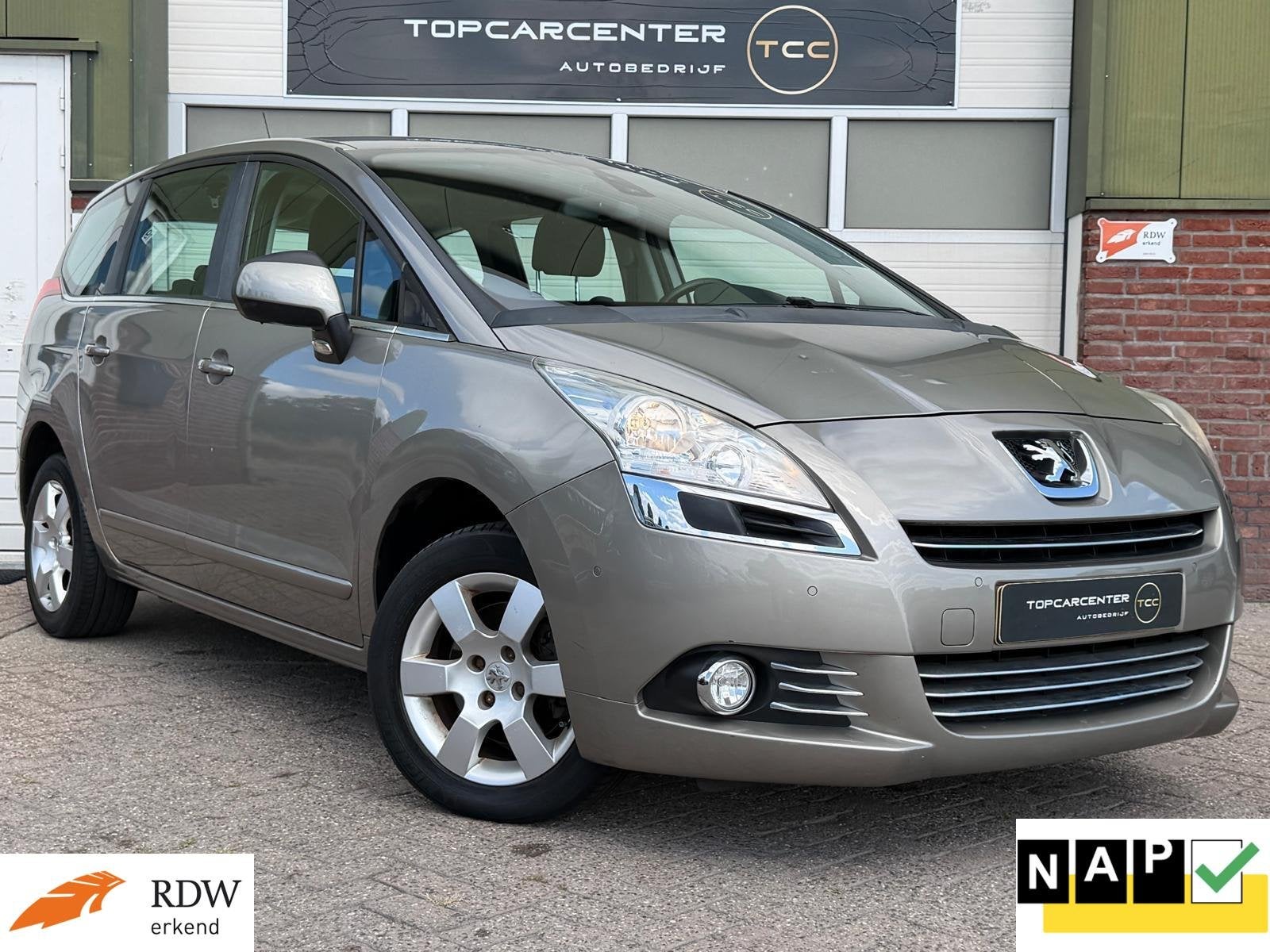 Peugeot 5008 1.6 THP ST/AIRCO/PARKS/TREKH/APK/NAP, Voorwielaandrijving, Euro 5, 1435 kg, Handgeschakeld