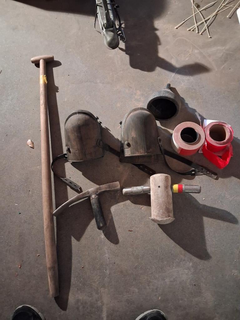 Te koop één koop straatmakers materiaal t, Ophalen of Verzenden