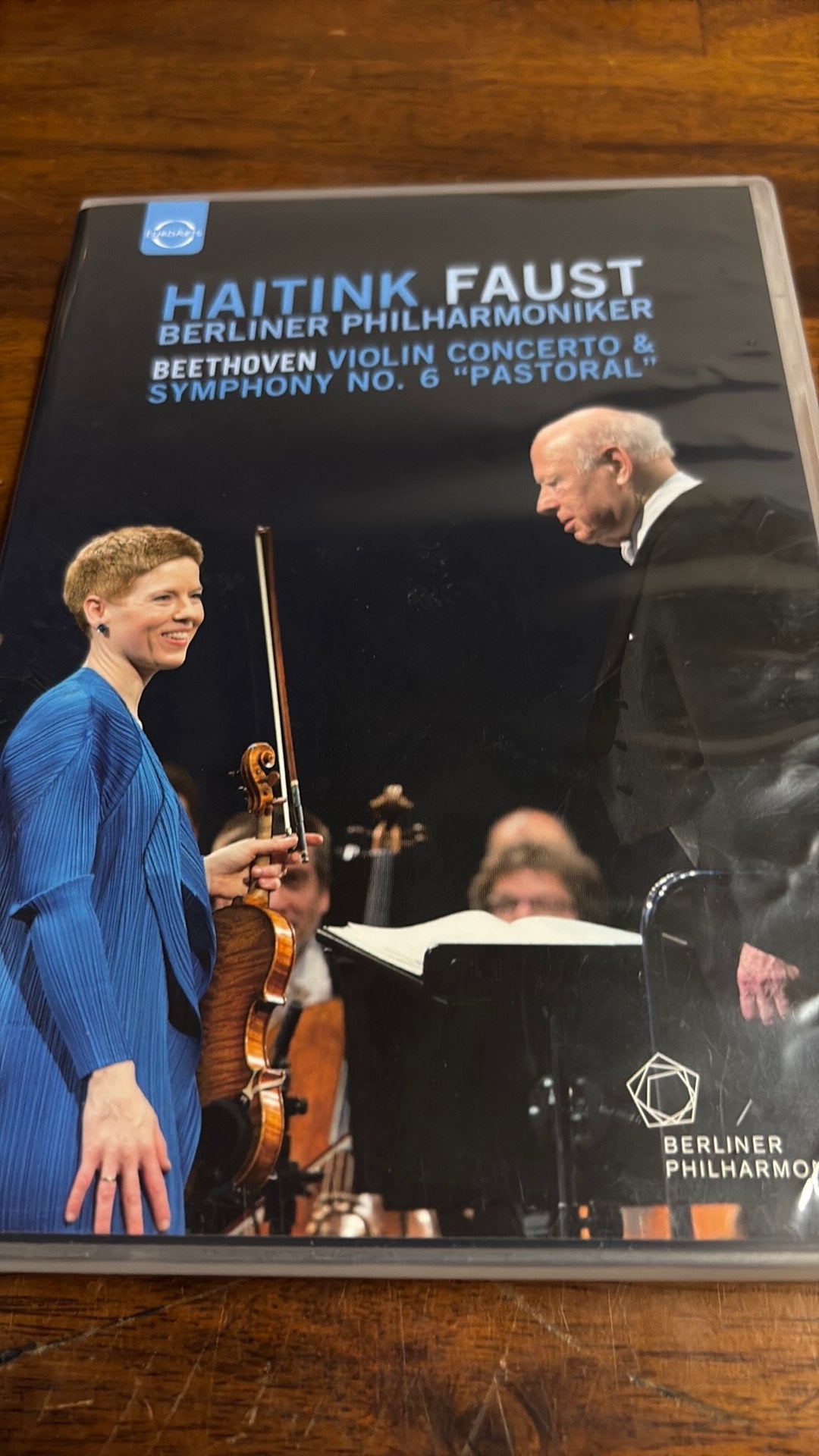 Haitink Faust Berliner Philharmoniker Beethoven DVD, Alle leeftijden, Ophalen of Verzenden, Zo goed als nieuw, Muziek en Concerten