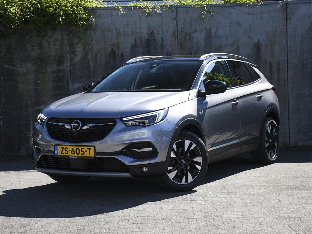 Opel Grandland X Ultimate 1.2 Turbo 130pk Automaat LEDER | S, Auto's, Opel, Bedrijf, Te koop, Grandland X, 360° camera, ABS, Airbags