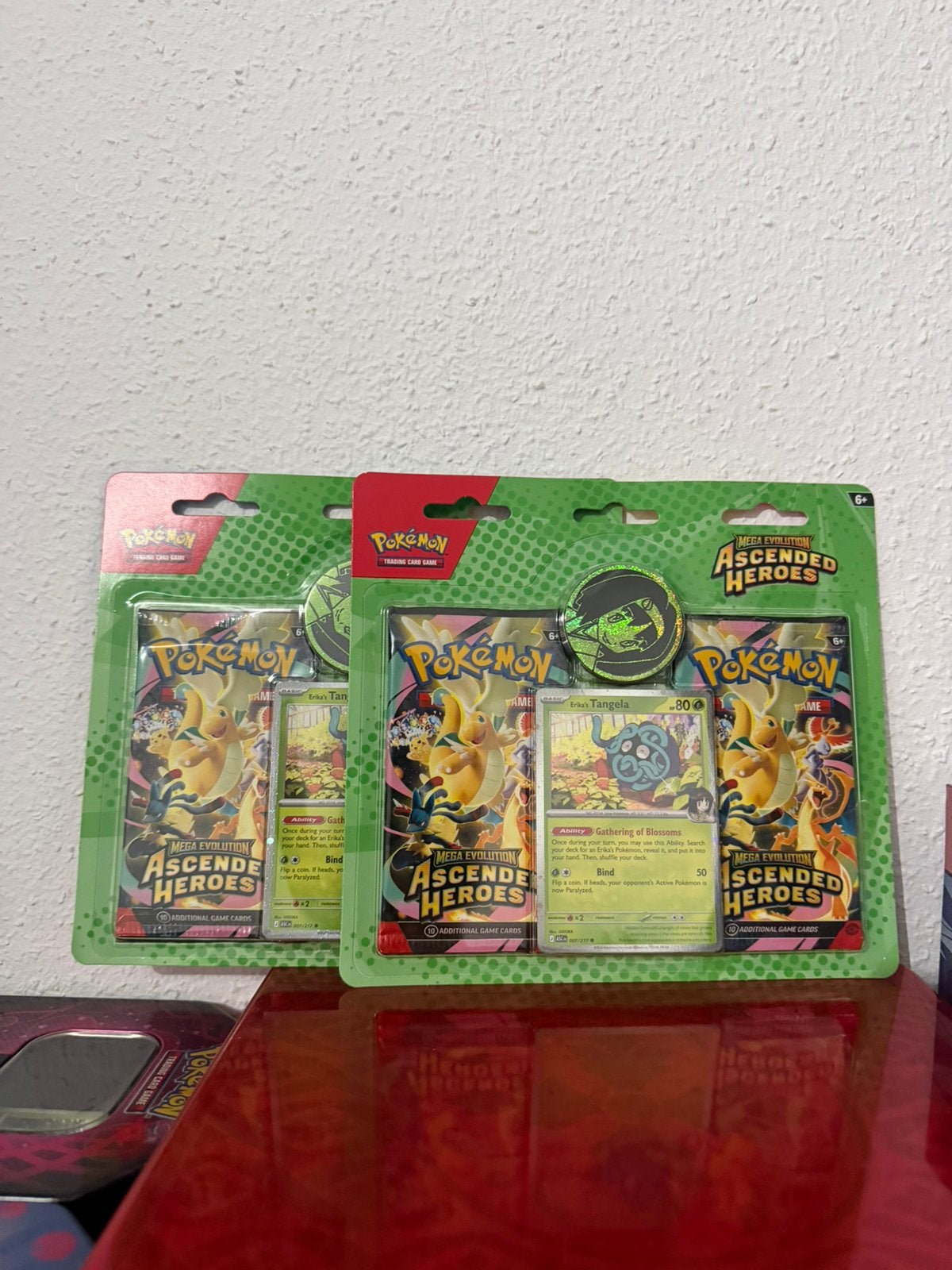 Ascended Heroes 2-pack blister (erika), Ophalen of Verzenden, Zo goed als nieuw, Booster