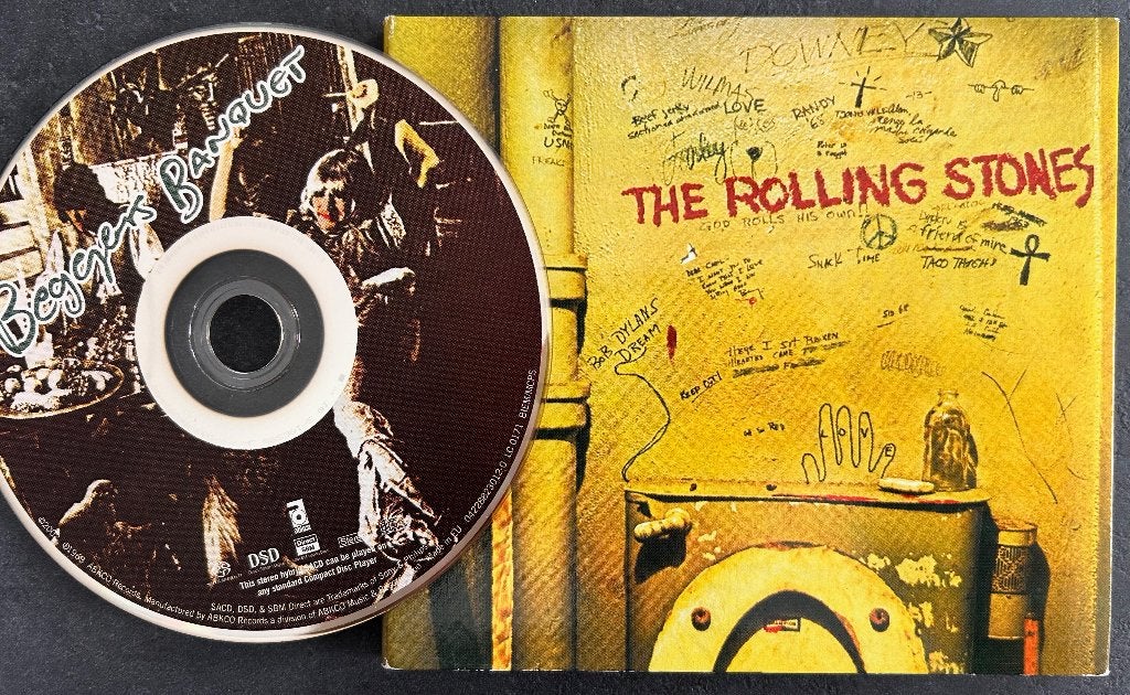 ROLLING STONES - Beggars banquet ( SACD ), Ophalen of Verzenden, Zo goed als nieuw, Classic Rock, Digipak