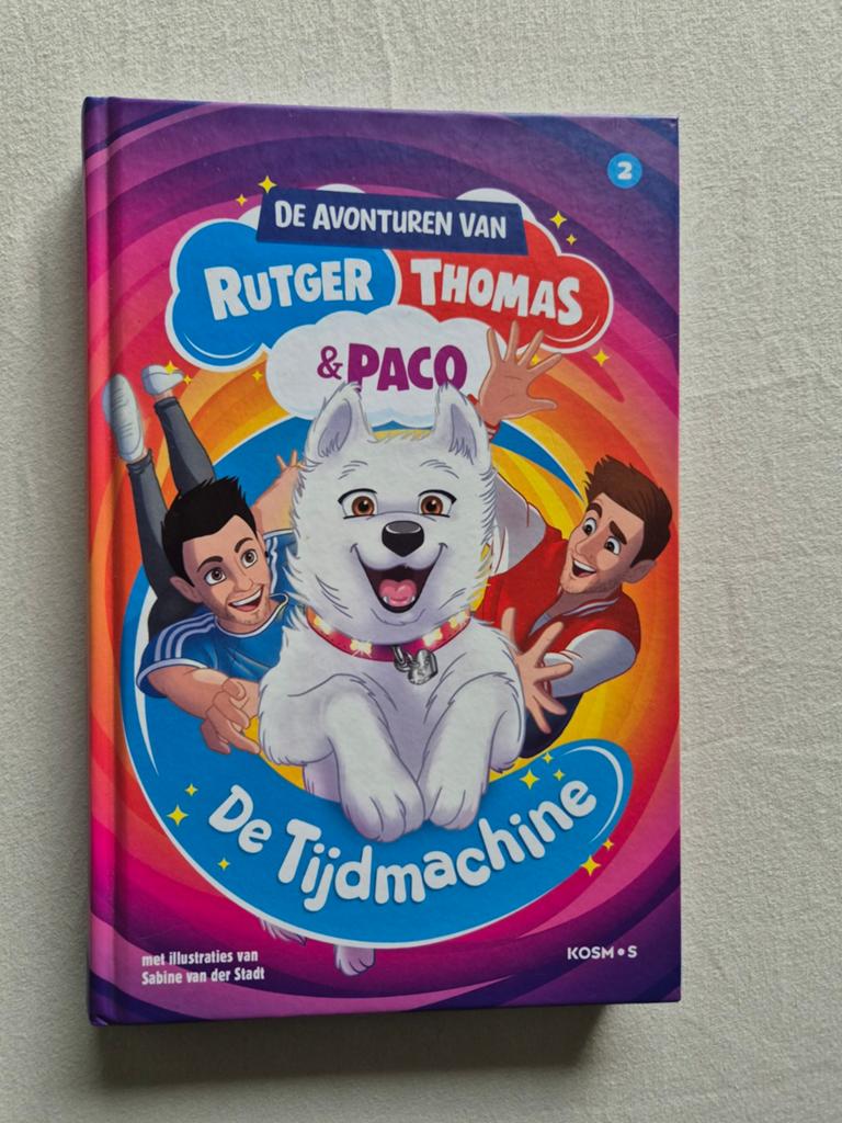 Thomas van Grinsven - De Tijdmachine, ZGAN, Fictie algemeen, Thomas van Grinsven; Rutger Vink, Ophalen of Verzenden, Zo goed als nieuw