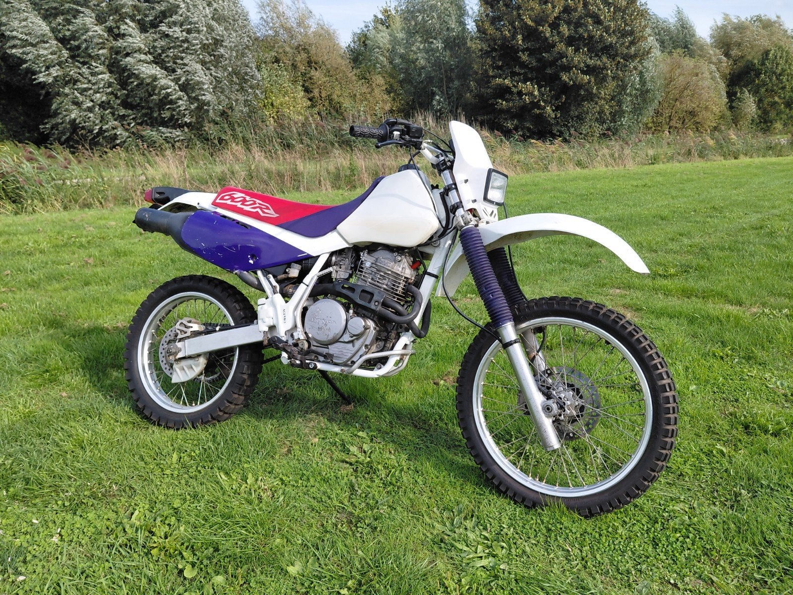 Honda XR600 belastingvrij, Ophalen, Honda