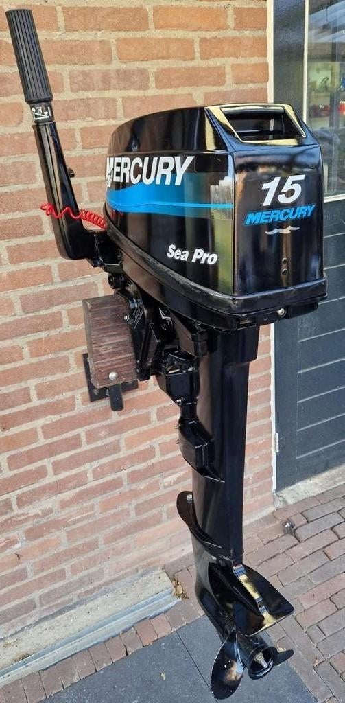 Mercury 15pk SeaPro langstaart buitenboordmotor, Watersport en Boten, Buiten- en Binnenboordmotoren, Ophalen of Verzenden, Gebruikt