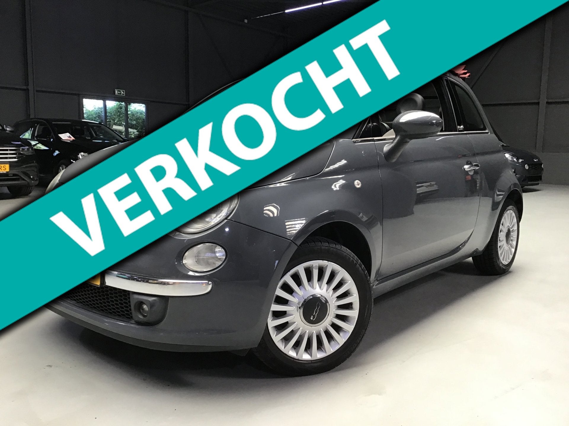 Fiat 500 C 1.2 Lounge I Airco I Park. sens I Touch Scherm I, Voorwielaandrijving, Euro 5, Gebruikt, 4 cilinders
