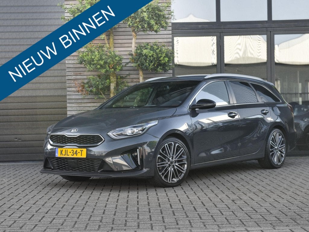 Kia Ceed Sportswagon 1.4 T-GDi GT-Line Automaat Navi Alcanta, Auto's, Kia, 1300 kg, Euro 6, 4 cilinders, Alcantara