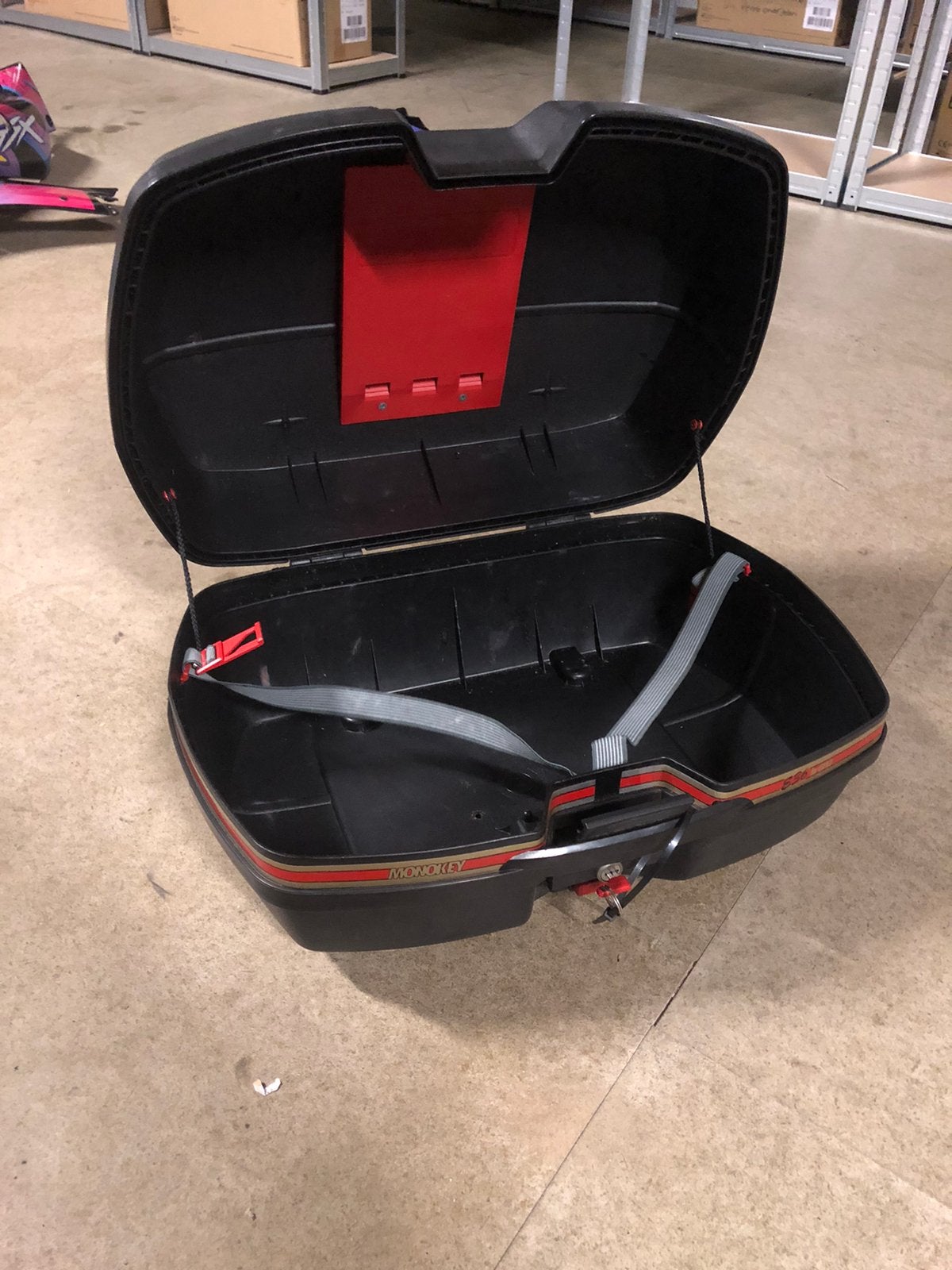 Topkoffer van Givi met bevestiging, Gebruikt, ., Ophalen of Verzenden, .