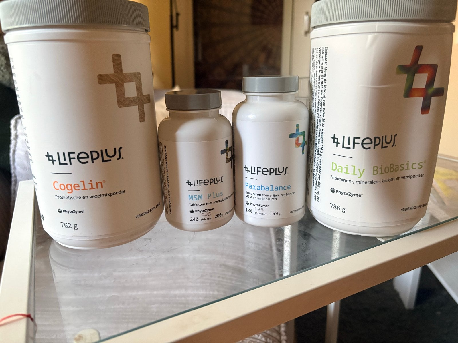 Lifeplus daily biobasics,Cogelin, MSM Plus, Parabalanc, Sport en Fitness, Gezondheidsproducten en Wellness, Ophalen of Verzenden