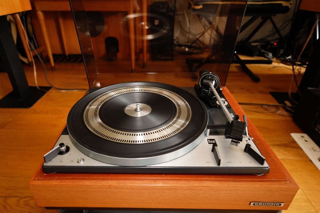 DUAL 1219 izgst : werkt 100%, Audio, Tv en Foto, Platenspelers, Ophalen, Automatisch, Refurbished, Platenspeler