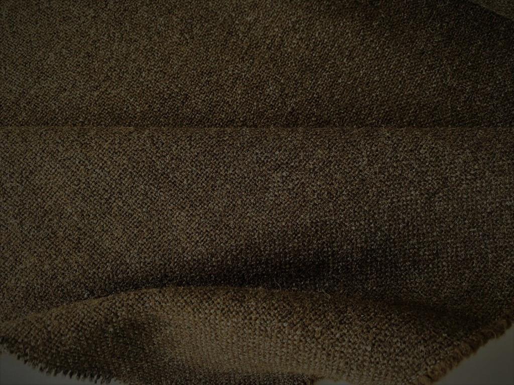 Kvadrat Hallingdal 65 376 bruin+grijs; 2,58 meter meubelstof, Wol, Bruin, 120 cm of meer, Ophalen of Verzenden