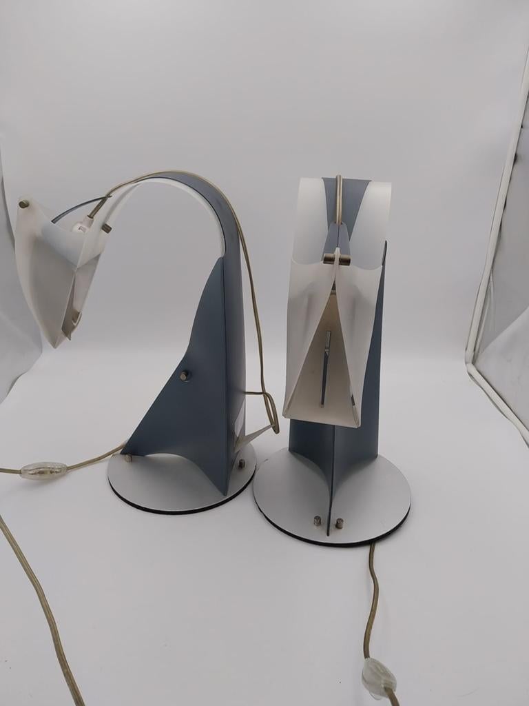 Set van 2 tafellampen door M.Datti. SLAMP: €100, Ophalen, Zo goed als nieuw