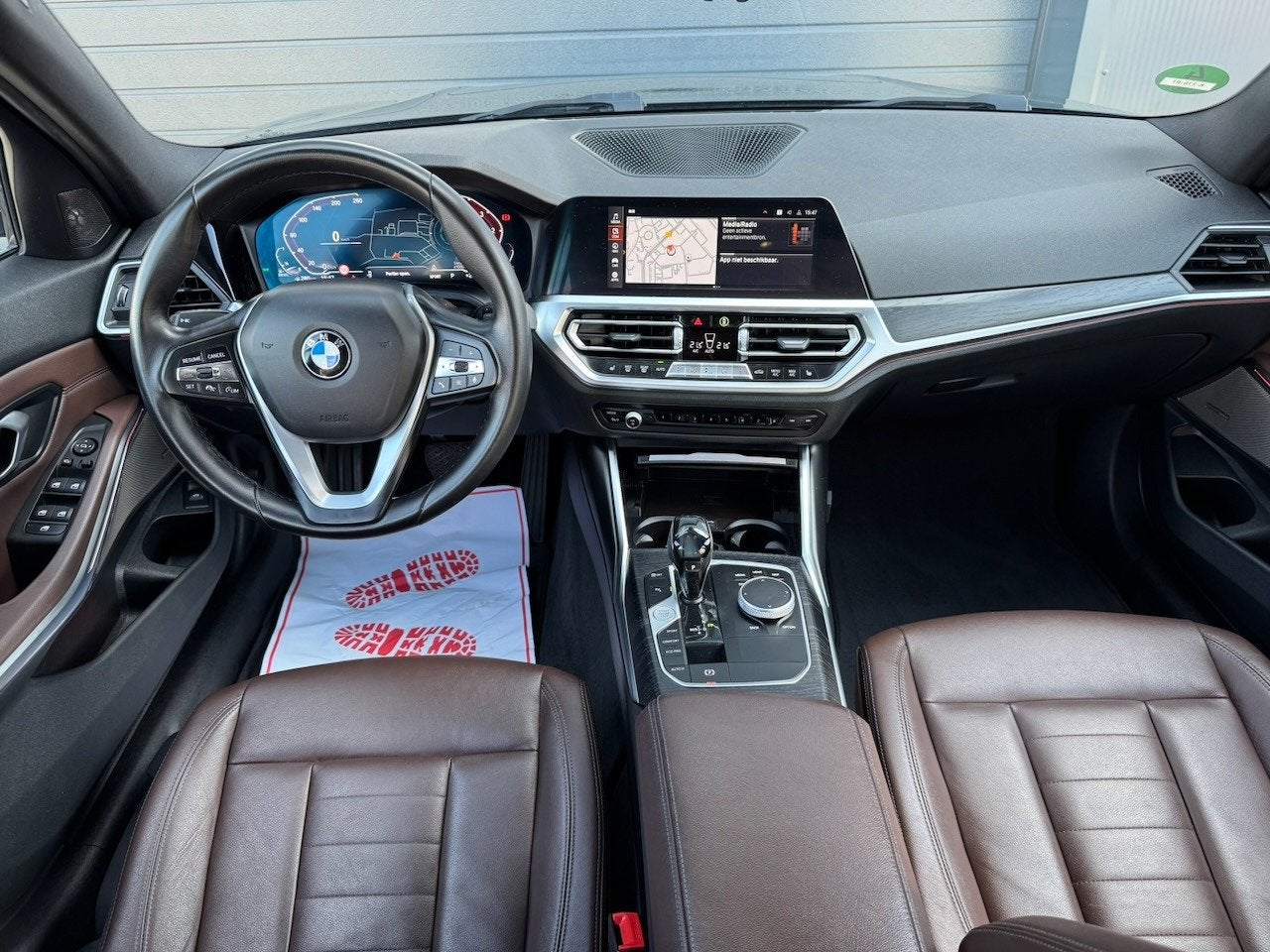 BMW 3-serie Touring 318d High Executive | Navi Prof | HK Aud, Auto's, BMW, Automaat, Achterwielaandrijving, Euro 6, 4 cilinders
