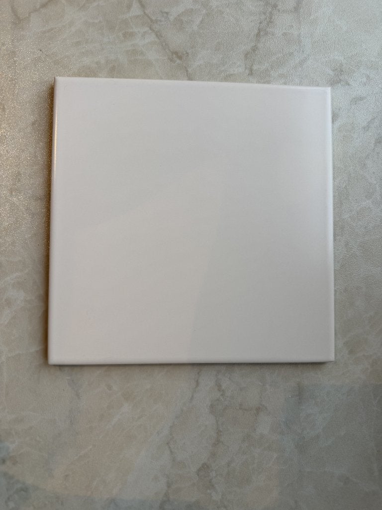 27 witte tegels 15 x 15 cm, Ophalen, Nieuw, Minder dan 20 cm, Minder dan 20 cm