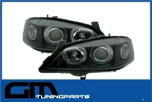 # Angel eyes koplampen opel astra G # zwarte uitvoering, -, -, Opel, Nieuw