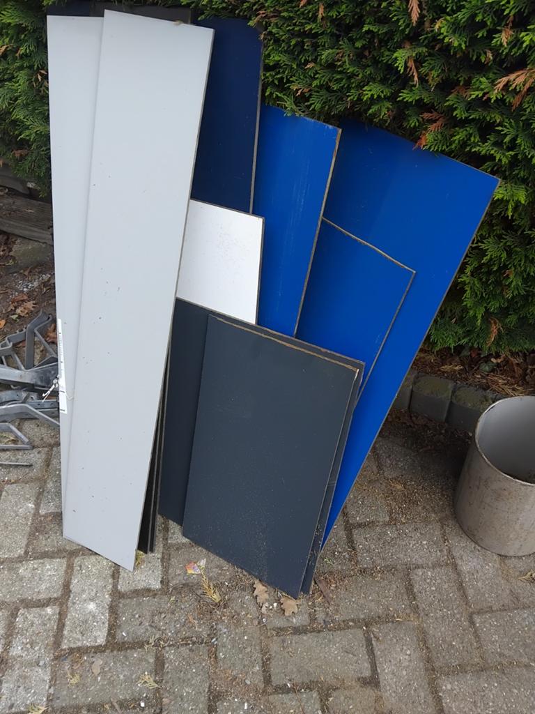Diverse planken en panelen - Ideaal voor klusprojecten, Gebruikt, Minder dan 25 mm, Ophalen of Verzenden, Plank