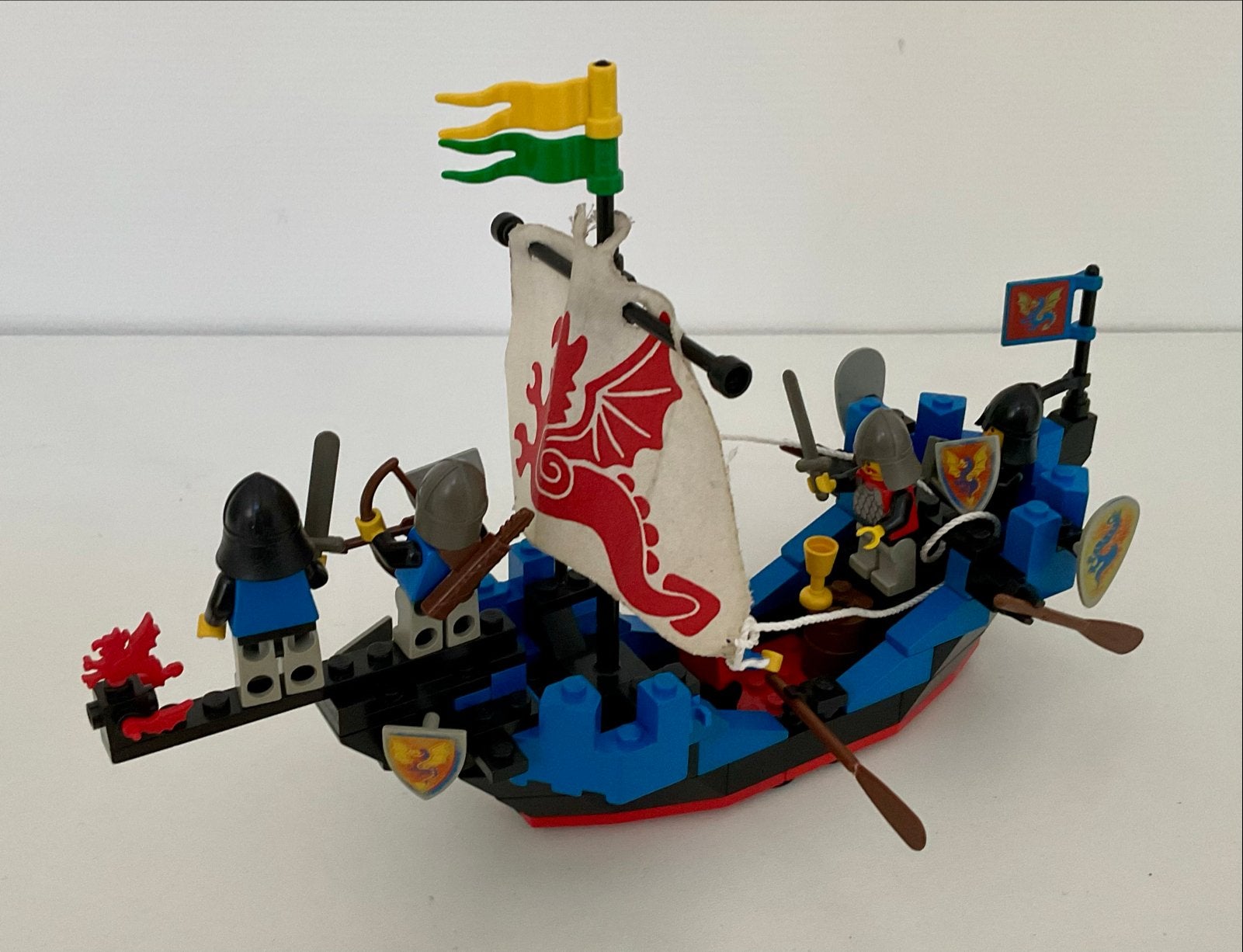 LEGO 6057 Drakenboot (Black Knights: Sea Serpent), Ophalen, Gebruikt, Lego, Compleet