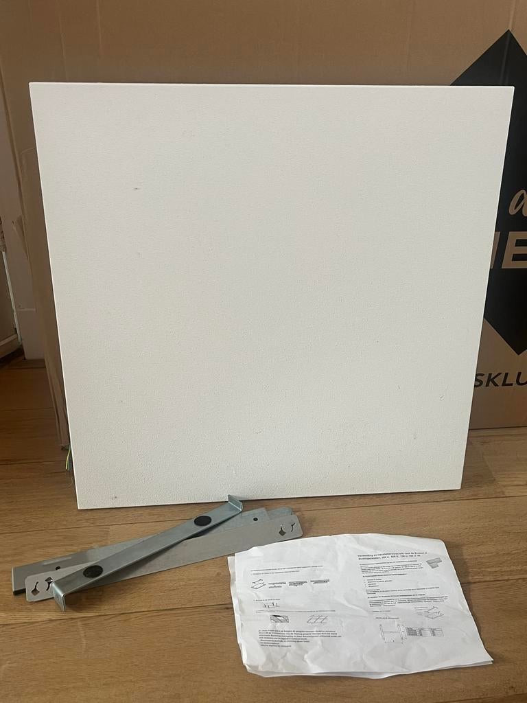Ecosun Infraroodpaneel 59x59cm 300W korrelstructuur, Ophalen, 30 tot 80 cm, Hoog rendement (Hr), Overige typen