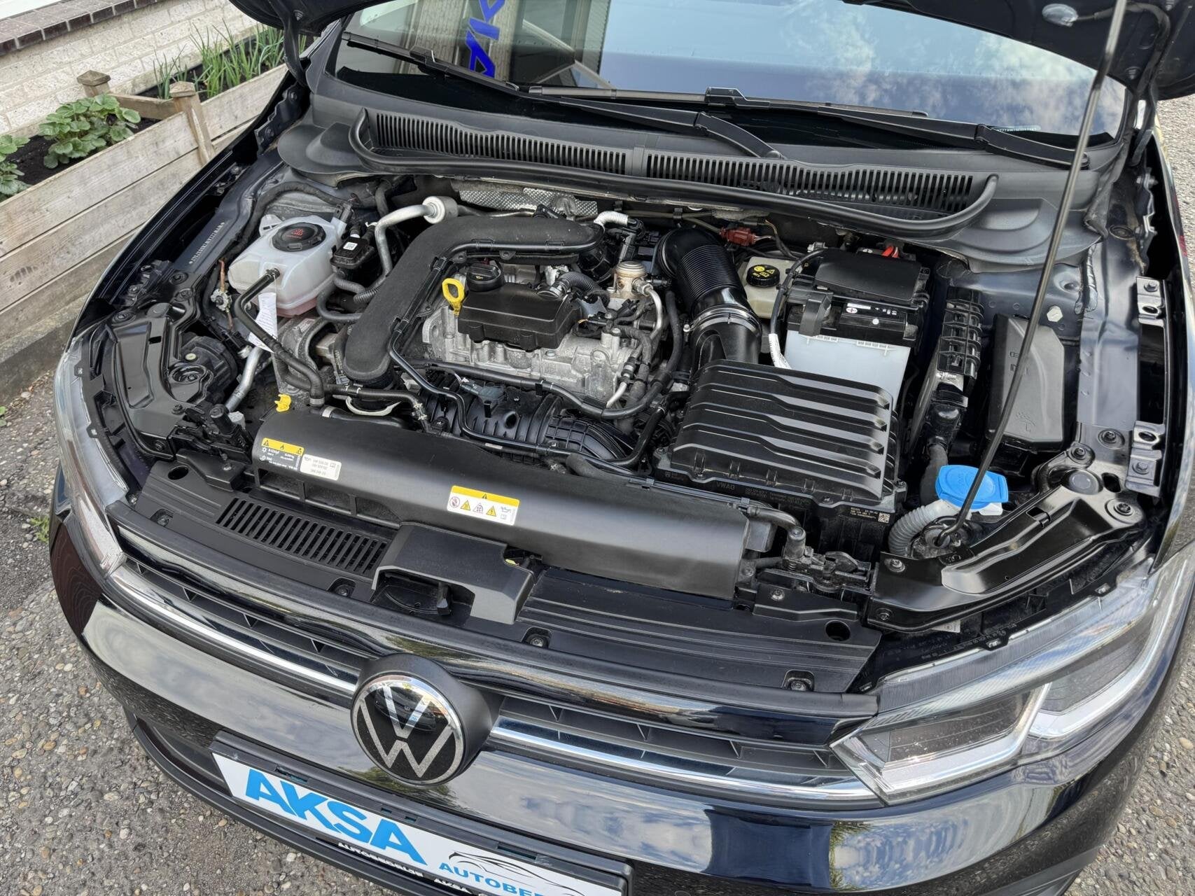 Volkswagen Polo 1.0 TSI 110pk Style DSG Panoramadak Lane Ass, Gebruikt, Zwart, Bedrijf, 3 cilinders