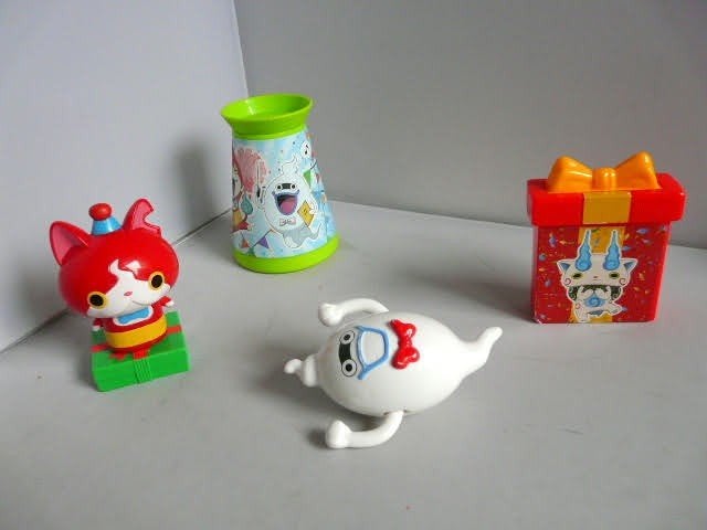 McDonalds 2017 # Yo-Kai watch (4 items), Ophalen of Verzenden, Zo goed als nieuw