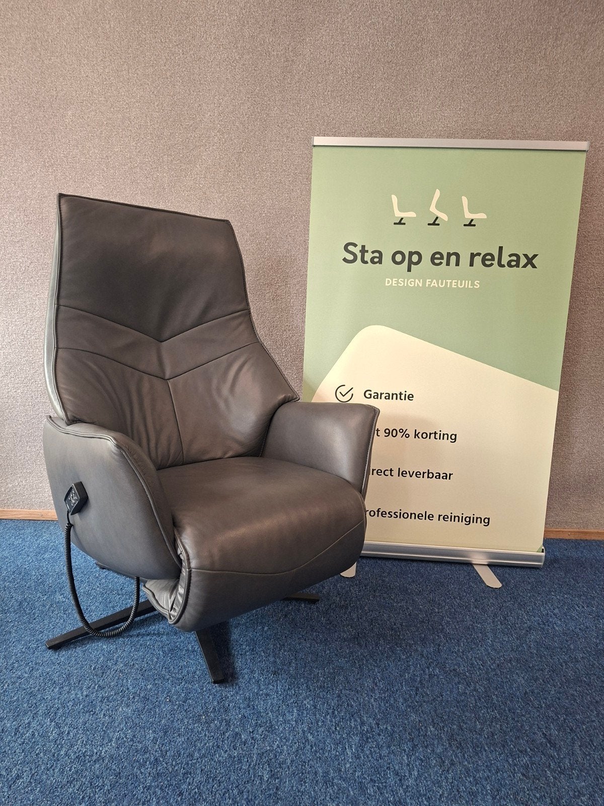 Relax fauteuil Meubelzorg ZGAN met luxe kantelfunctie !, Hoofdstraat 60 Schijndel, Ophalen of Verzenden, Zo goed als nieuw, Staopenrelax@gmail.com
