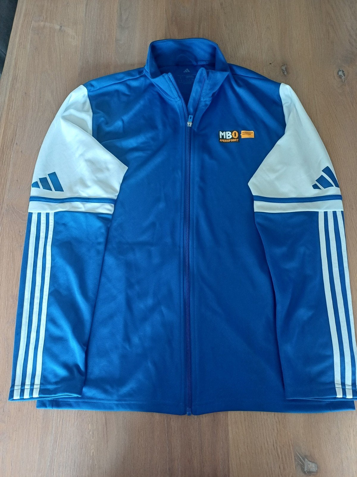 Trainings jasje. MBO Amersfoort / Sport academie, Kleding | Heren, Maat 52/54 (L), Blauw, Nieuw, Ophalen of Verzenden