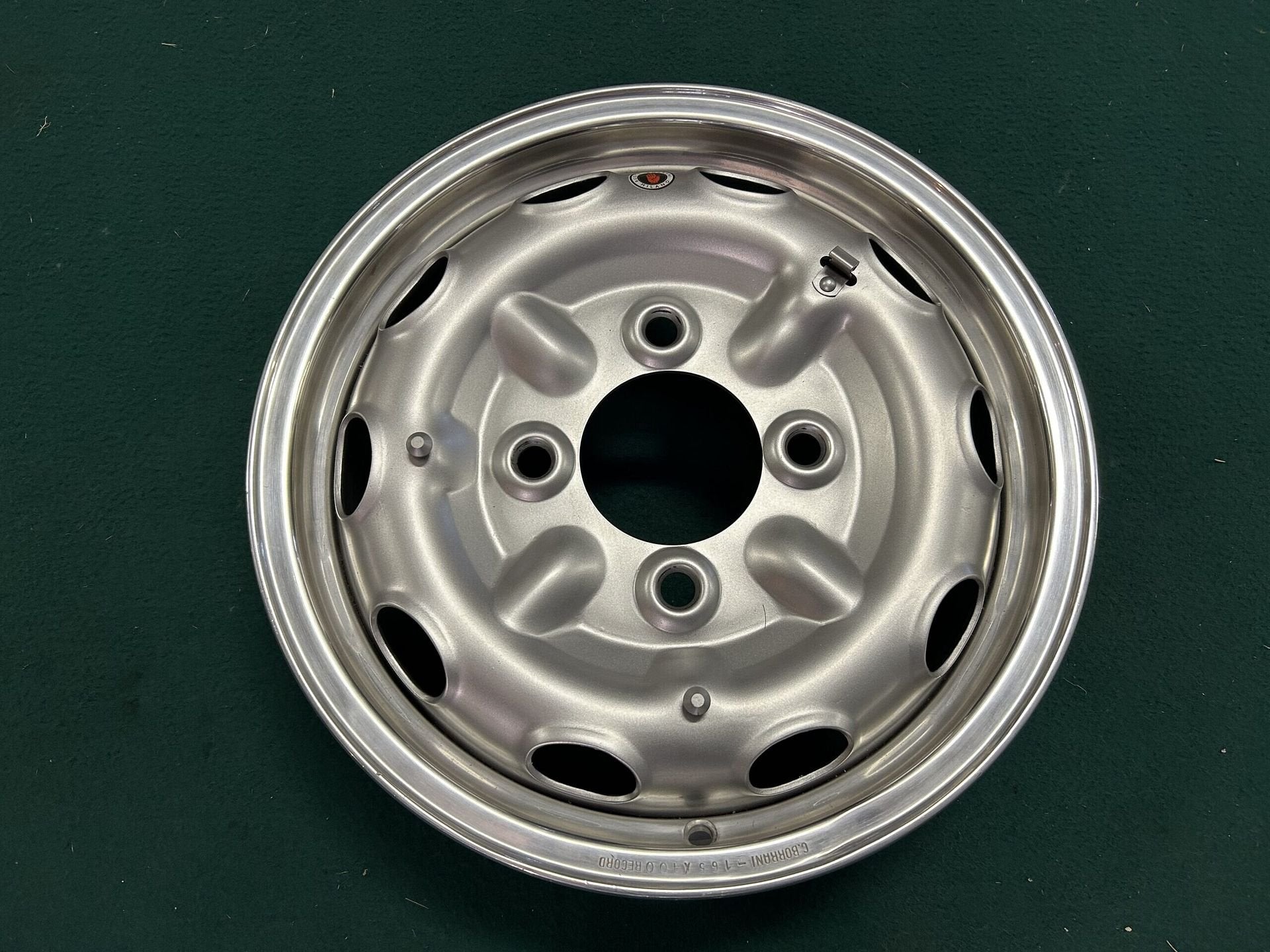 Lancia Flaminia / Aurelia 5e en 6e serie Borrani velg, Gebruikt, -, -, Ophalen of Verzenden