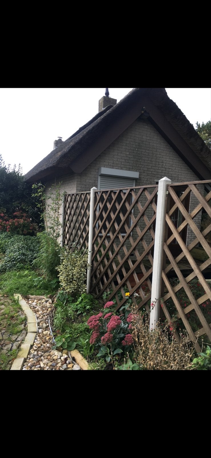 3 hardhouten trellis schuttingdelen, Ophalen, 3 tot 6 meter, Hout, 1 tot 2 meter