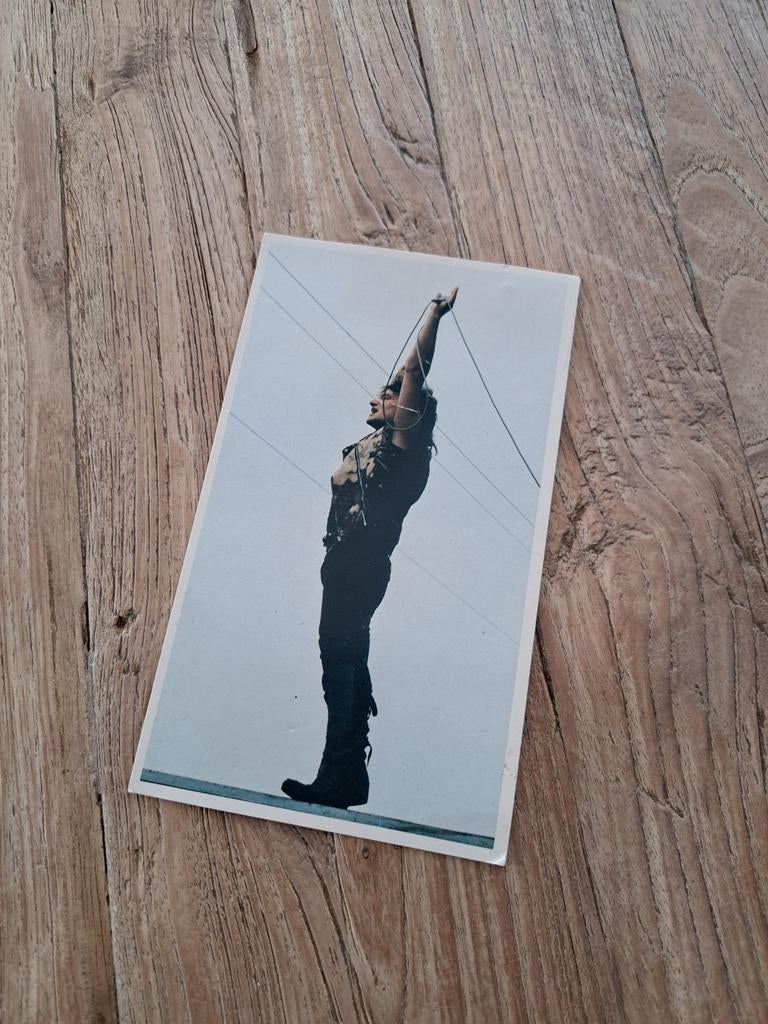 Vintage ansichtkaart Bono U2., Ophalen of Verzenden