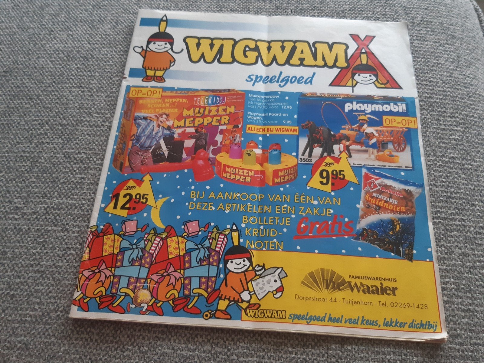Wigwam Speelgoedboek 1993 - Nostalgische Speelgoedcatalogus, Ophalen of Verzenden