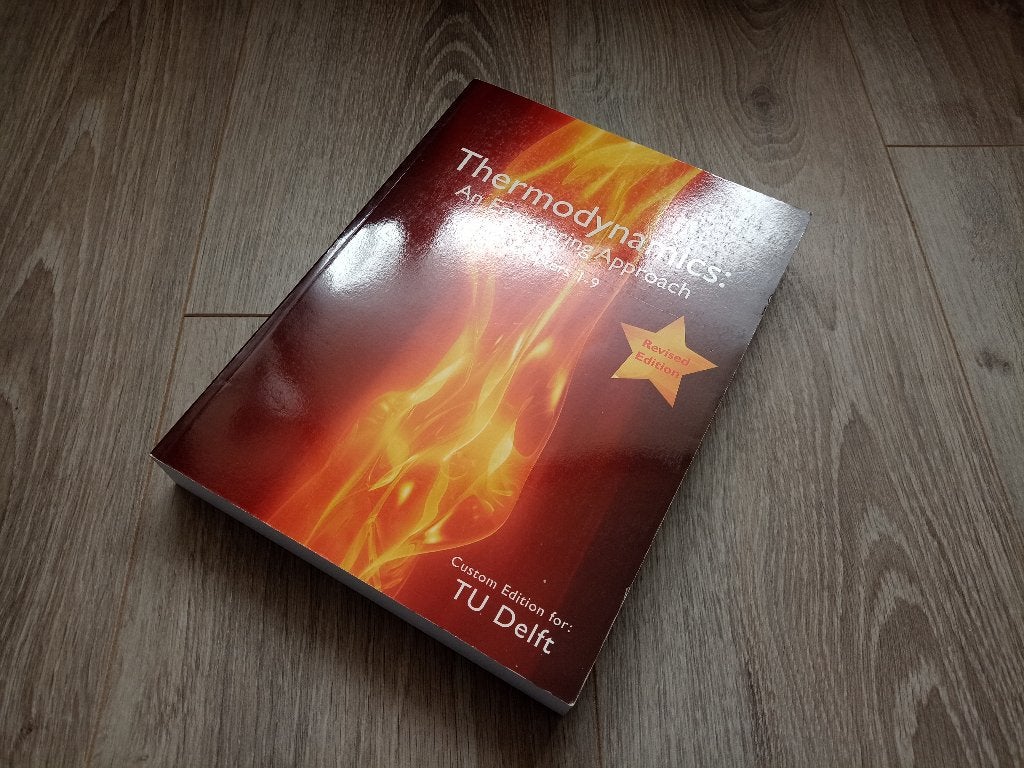 Thermodynamics: An engineering approach, Chapter 1-9, Ophalen of Verzenden, Beta, Zo goed als nieuw, HBO