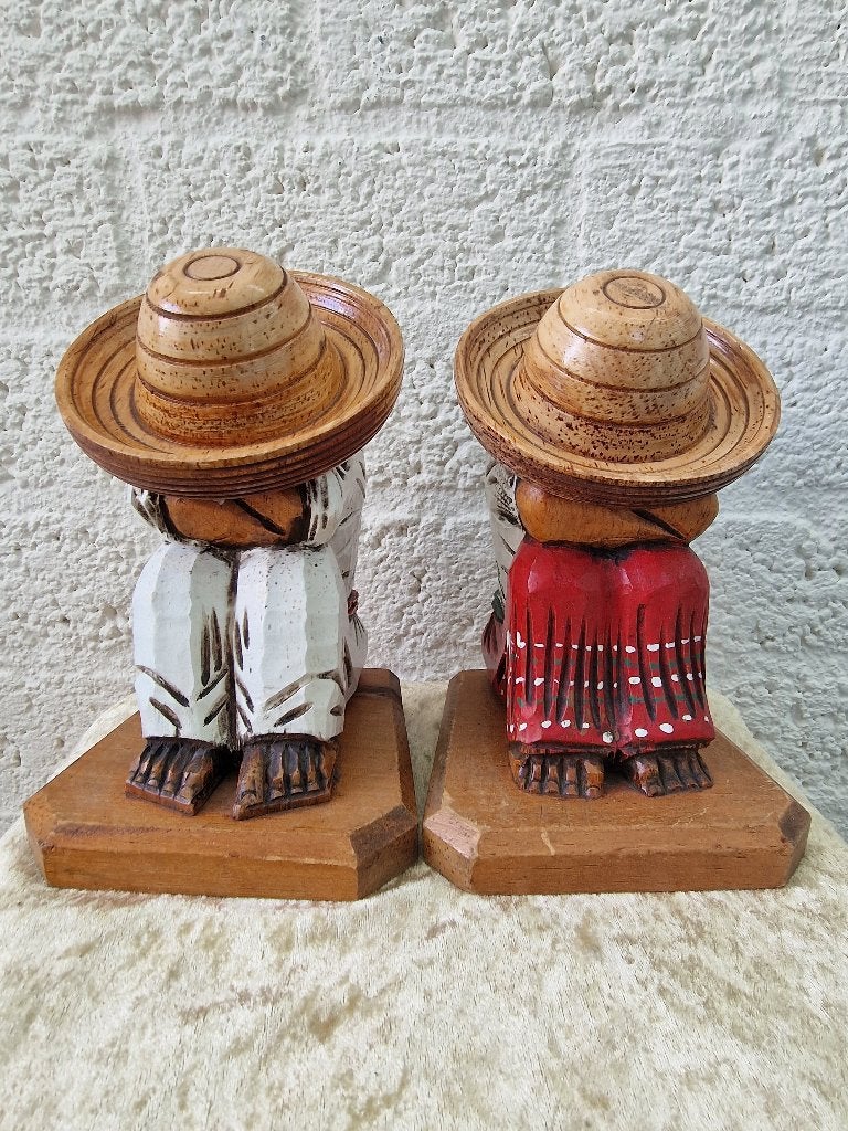 Vintage Mexicaanse boekensteunen set, Ophalen of Verzenden, Dier