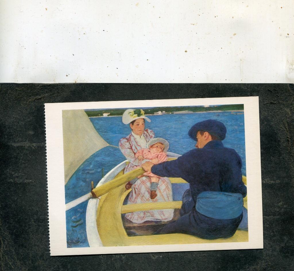 Ansicht Mary Cassatt - Het boottochtje, Verzenden, 1980 tot heden, Ongelopen