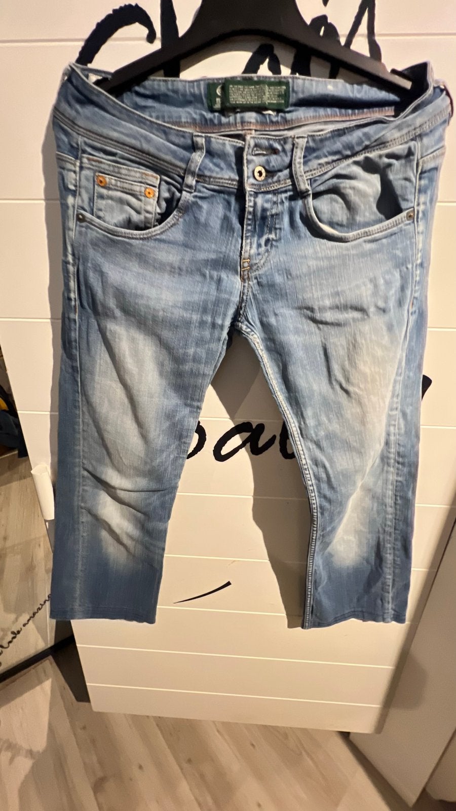 (1) Kuyichi Jeans - Laag Model. Maat 38, Ophalen of Verzenden, Gedragen, Blauw, W28 - W29 (confectie 36)