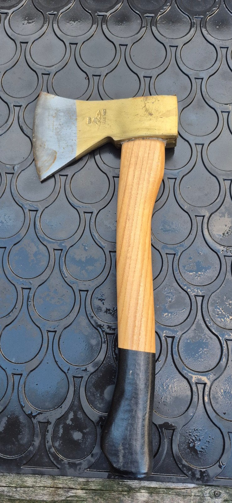 bijl met houten steel -, Ophalen of Verzenden, Nieuw