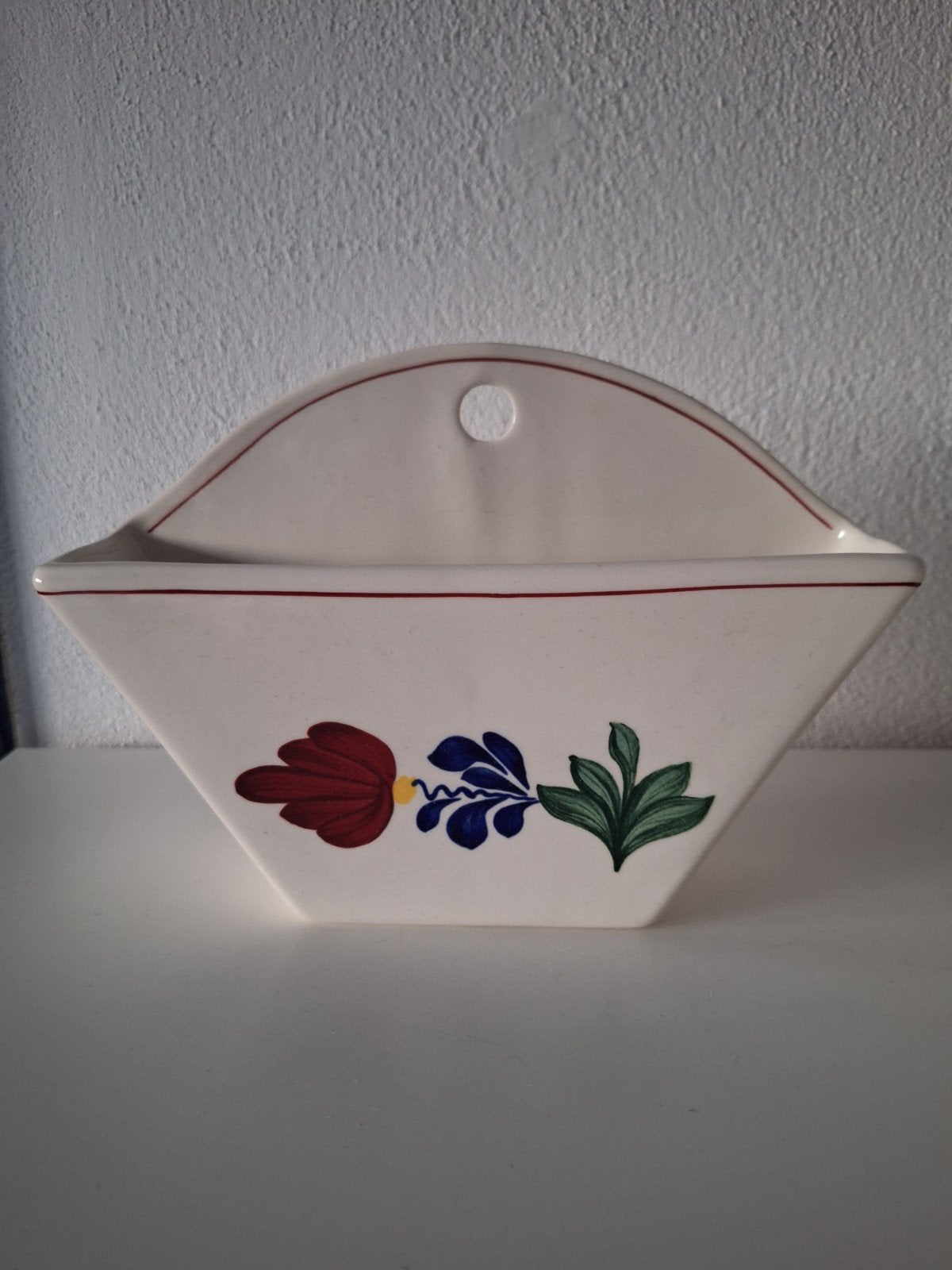 Boch koffiefilterzakjeshouder- Boerenbont decor, Ophalen