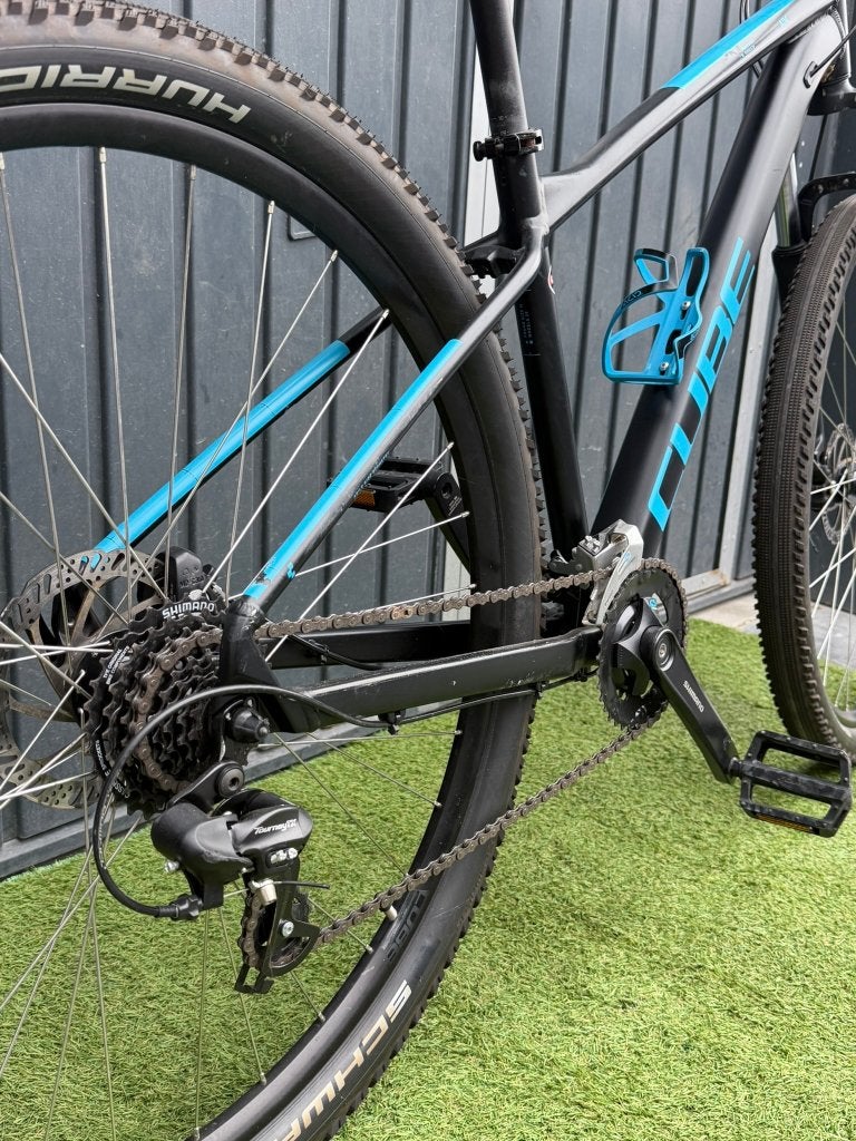 Foto 4 van Cube Aim 2024 - Frame M - 29 inch MTB Mountainbike 🩵🖤