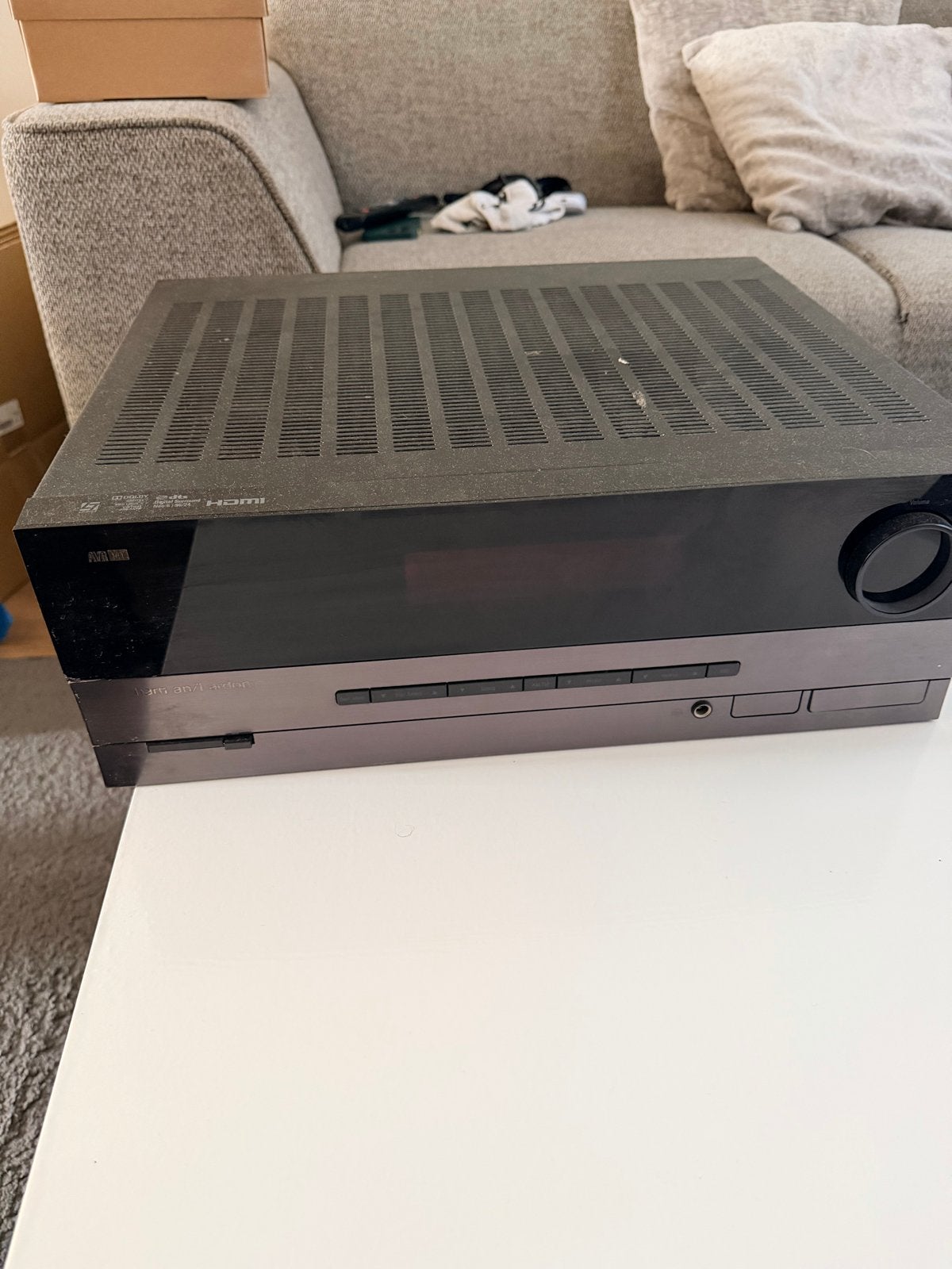 Harman Kardon AVR 141 Receiver met JBL Speakers en Subwoofer, Ophalen of Verzenden, Gebruikt, 5.1-systeem, Overige merken