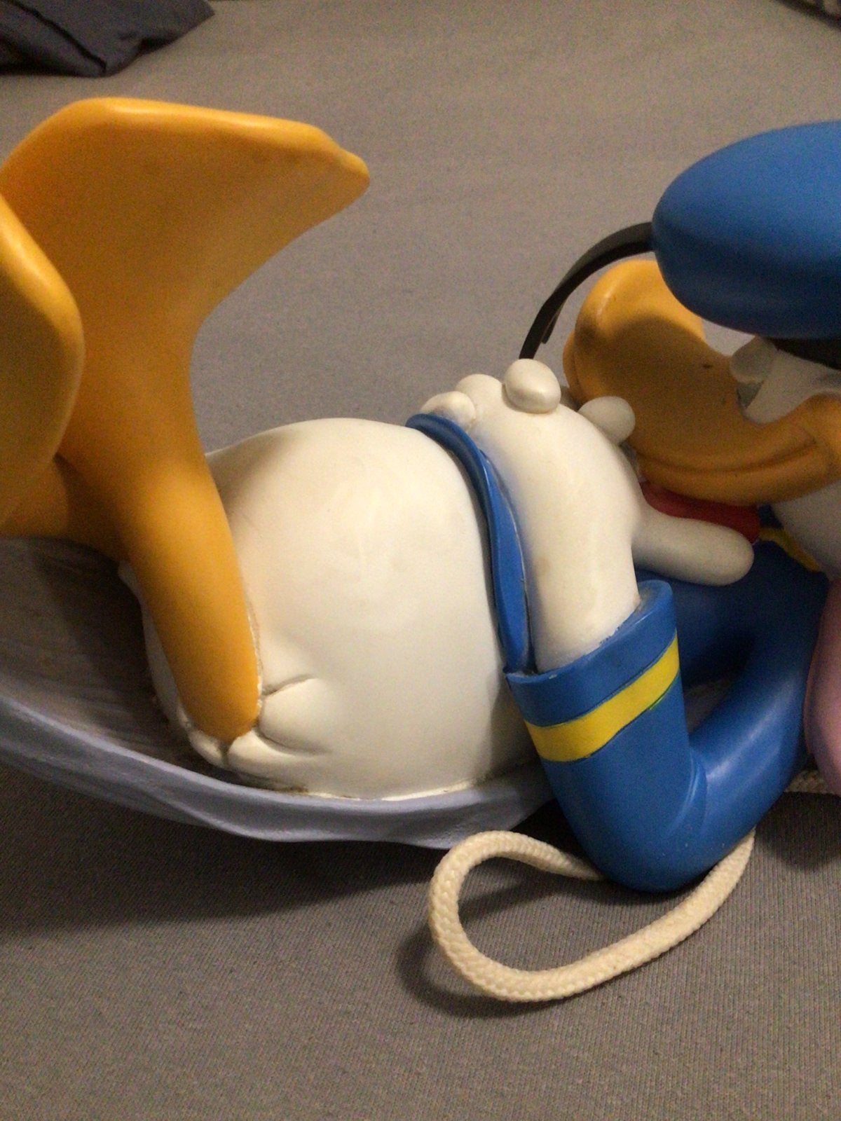 Donald Duck,in zijnt hangmat., Ophalen of Verzenden, Zo goed als nieuw, Knuffel of Figuurtje