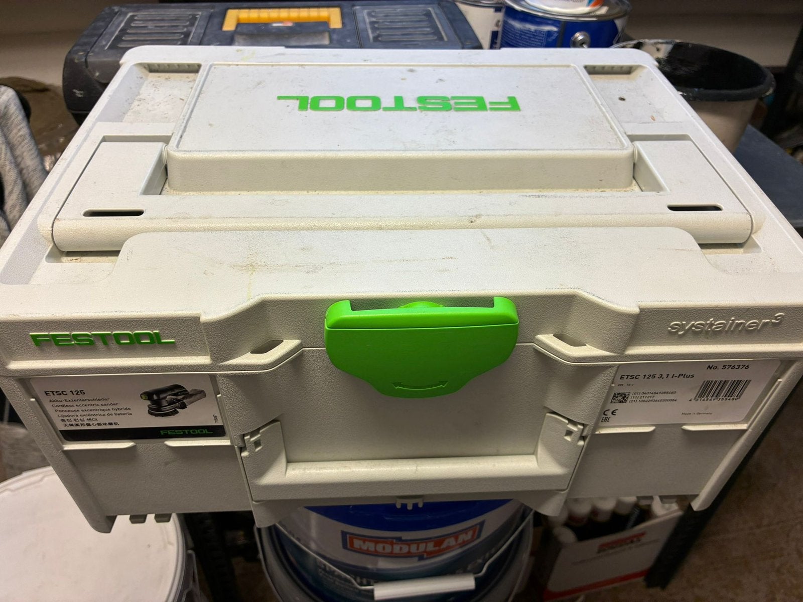Festool roterende schuurmachine, Ophalen of Verzenden, Zo goed als nieuw, Minder dan 600 watt, Excentrische schuurmachine