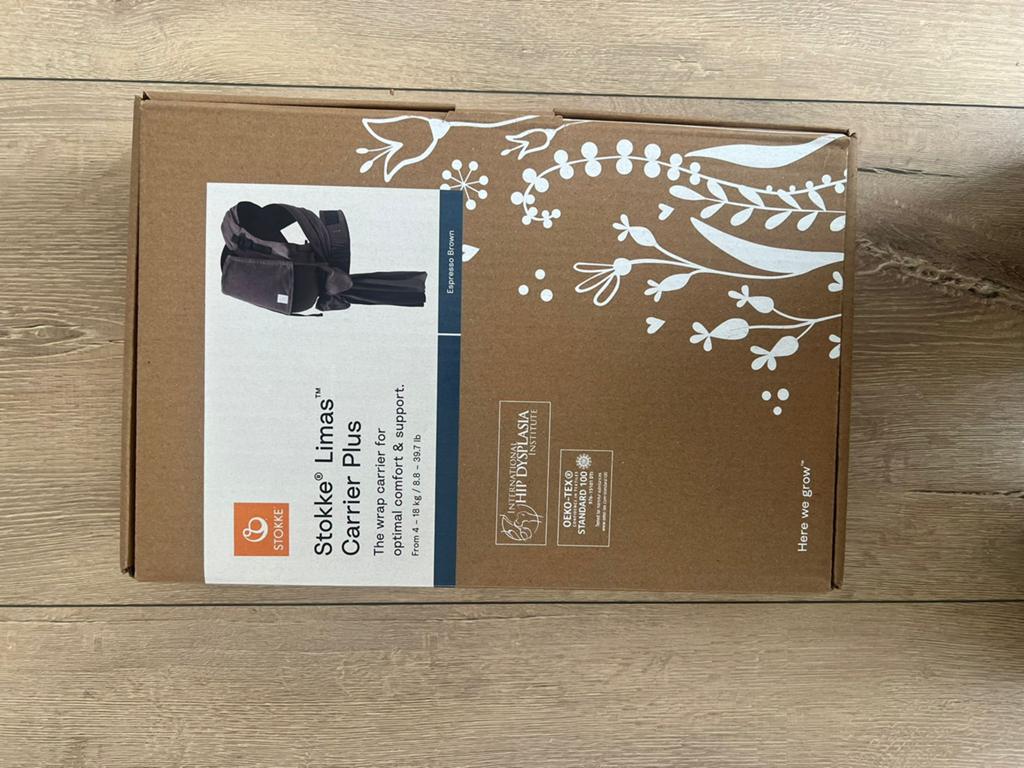 Stokke Limas Carrier Plus – Nieuw in doos, Ophalen, Nieuw, Draagzak, Overige merken