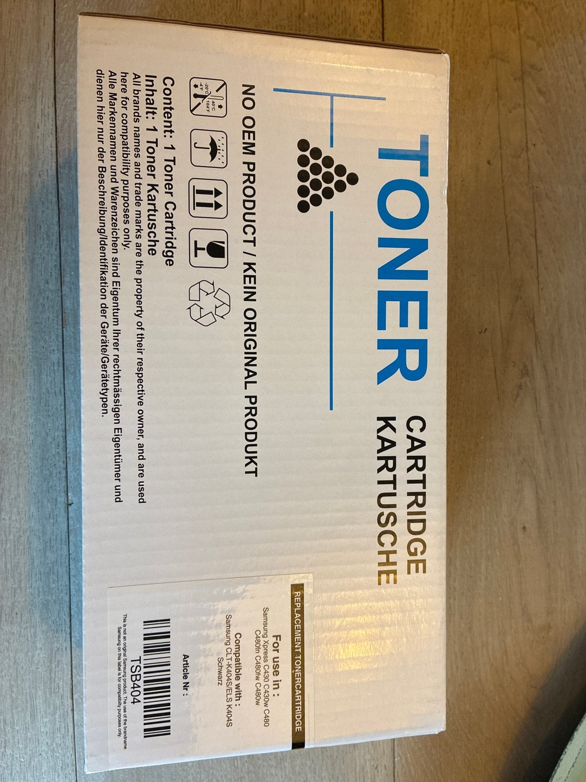 2 stuks Toner CartridgeSamsung C430,C430w,C480, C480fn, C480, Printer, Ophalen of Verzenden, Laserprinter, Nieuw