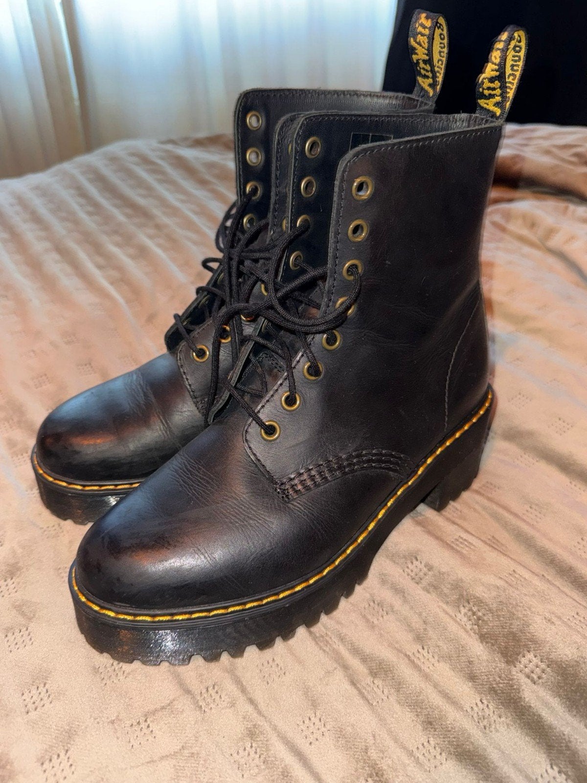 Dr. Martens Shriver Hi Laarzen - Maat 39, Ophalen of Verzenden, Zo goed als nieuw, Zwart