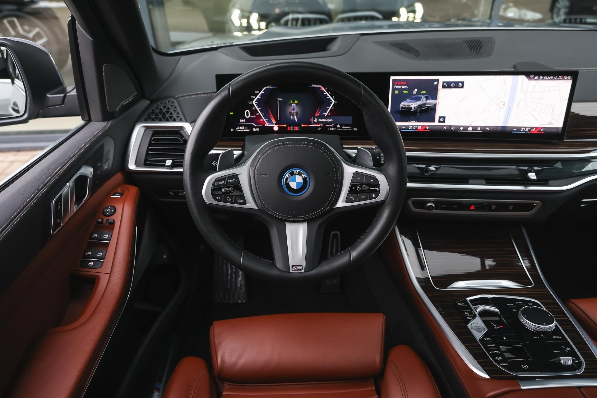 BMW X5 xDrive50e High Executive M Sport Automaat / Panoramad, Dealer onderhouden, Gebruikt, 2395 kg, Met garantie (alle)