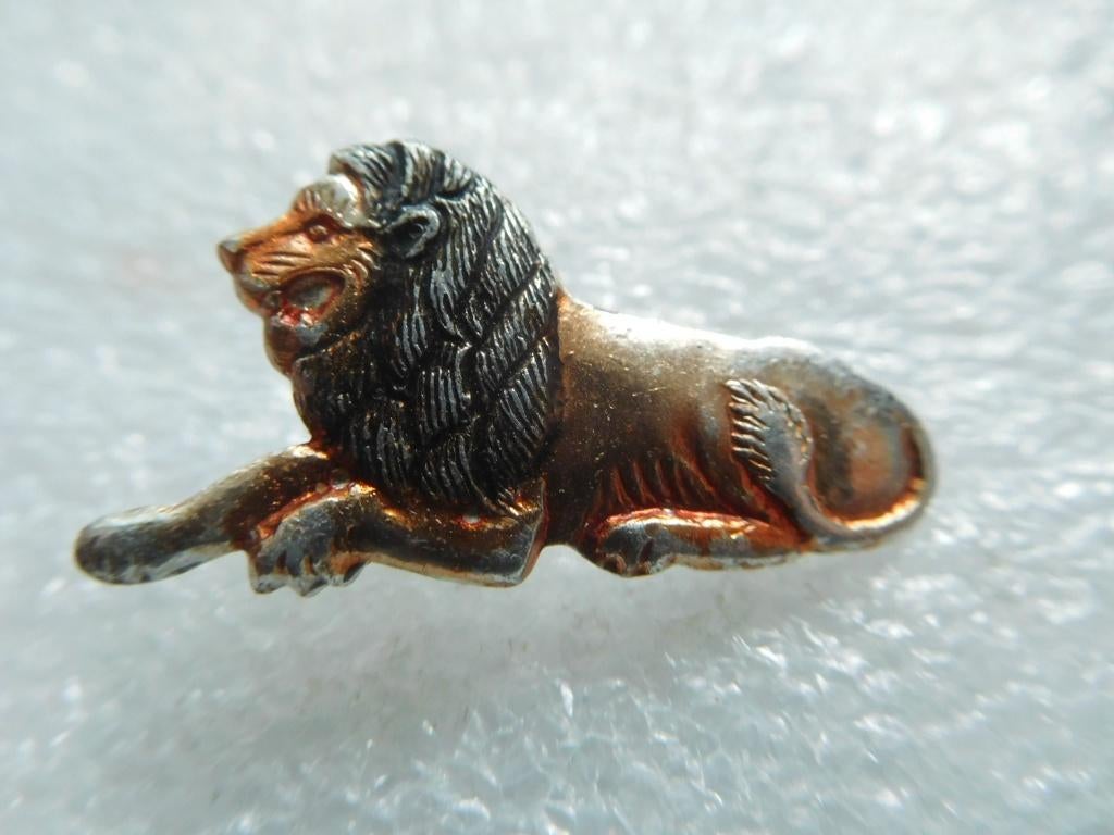speldje / broche leeuw, Ophalen of Verzenden, Zo goed als nieuw, Overige onderwerpen