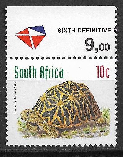 Zuid Afrika 2000 Geometrische landschildpad reprint postfris, Verzenden, Zuid-Afrika, Postfris