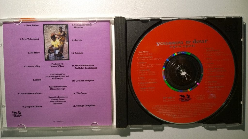 Youssou N'Dour - Eyes Open, Ophalen of Verzenden, 1990 - 1999, Zo goed als nieuw