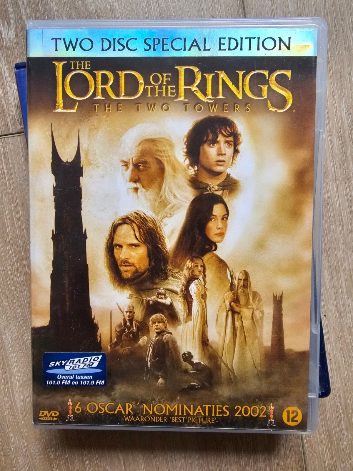 Lord of the Rings: The Two Towers - Special Edition DVD, Engels, Nederlands, Ophalen of Verzenden, Zo goed als nieuw
